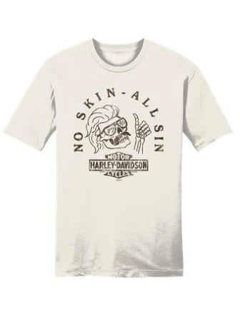 All Sin Antique White T=Shirt