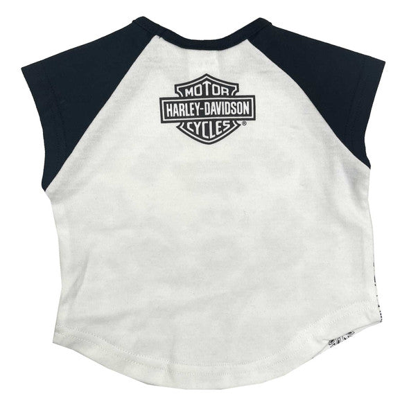 Girls' 2 Piece Knit Raglan Shirt & Shorts