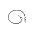 STAINLESS STEEL 22" CHROME THIN WALLET CHAIN