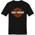Men's Core Bar & Shield Black T-Shirt