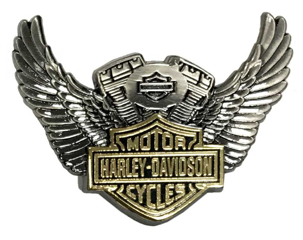 Bar & Shield Winged Motor Pin