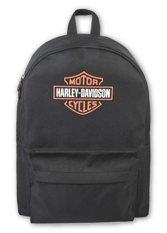 Bar & Shield Graphic Backpack w/Adjustable Straps