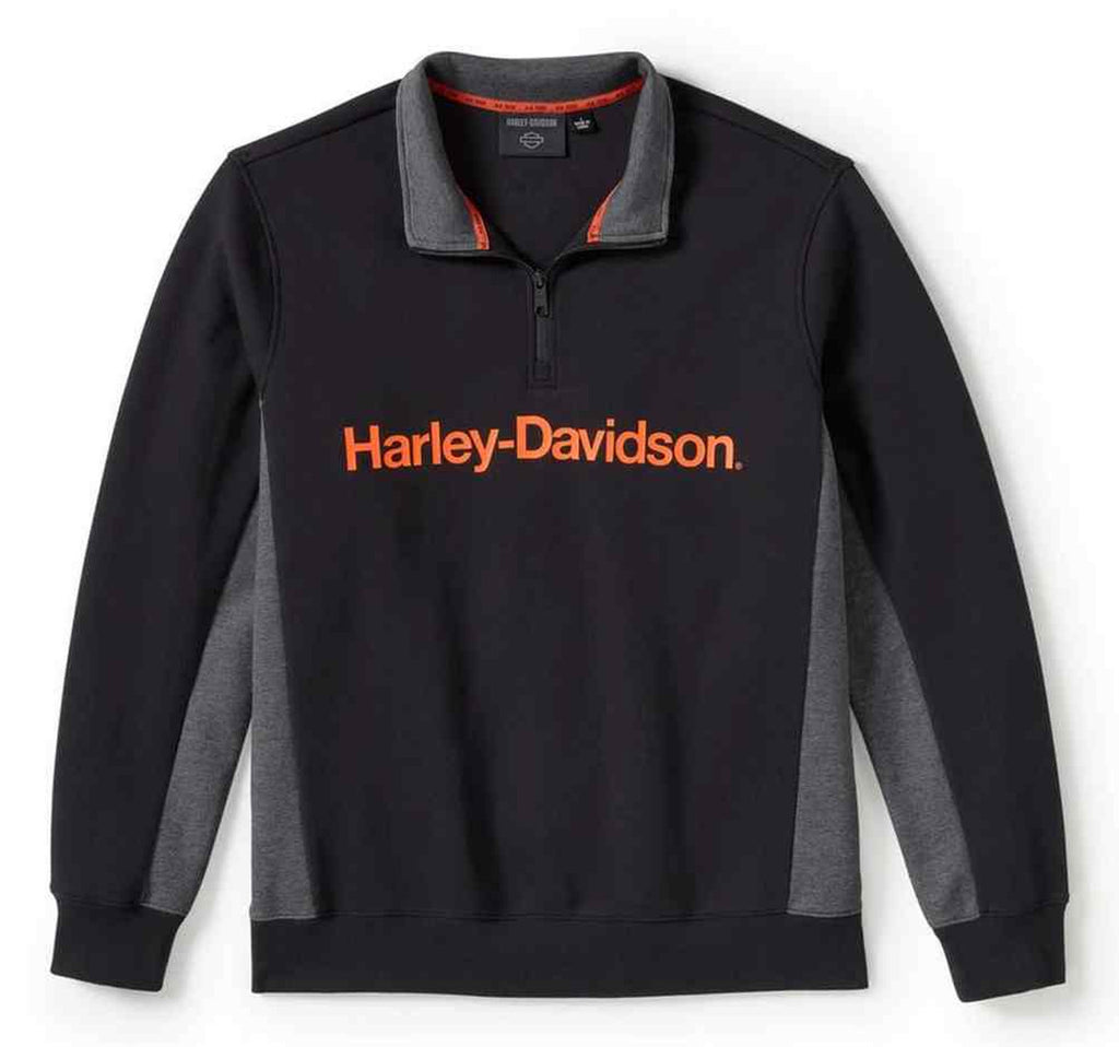 Men's Tech 1/4-Zip Fleece Colorblock Pullover