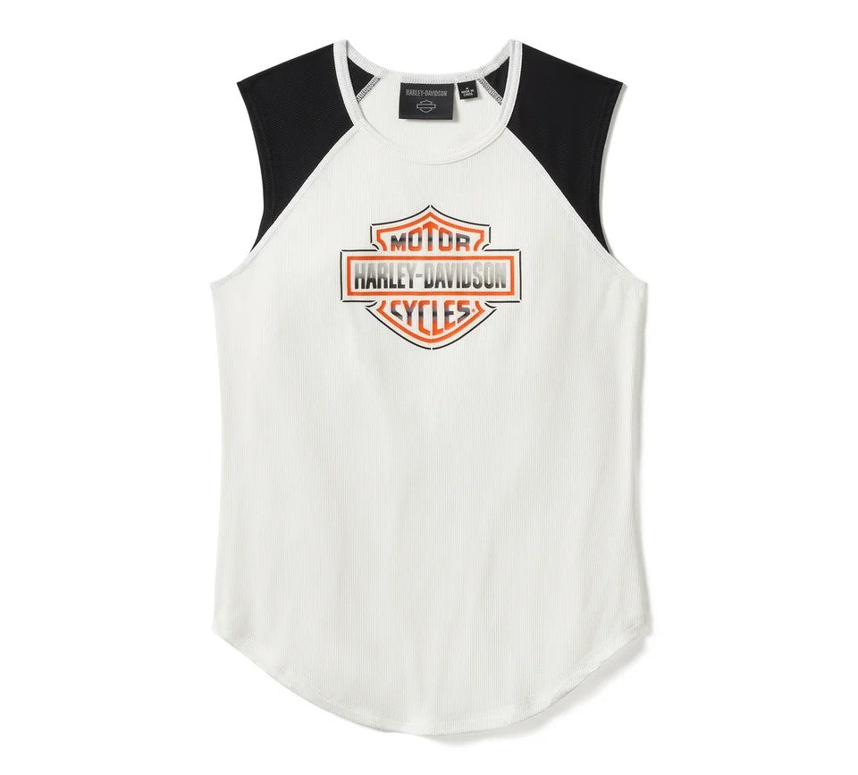 Women's Chrome Evo Raglan Tank - Colorblock -