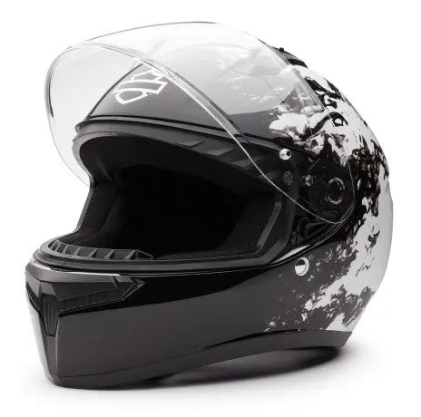 Harley-Davidson Full Face Helmet H34 Velo Black/White