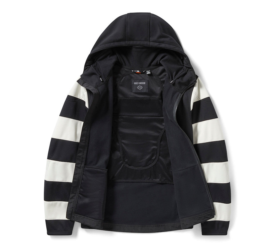 Men's H-D Breakout Deflector 2.0 Hooded Riding Fleece