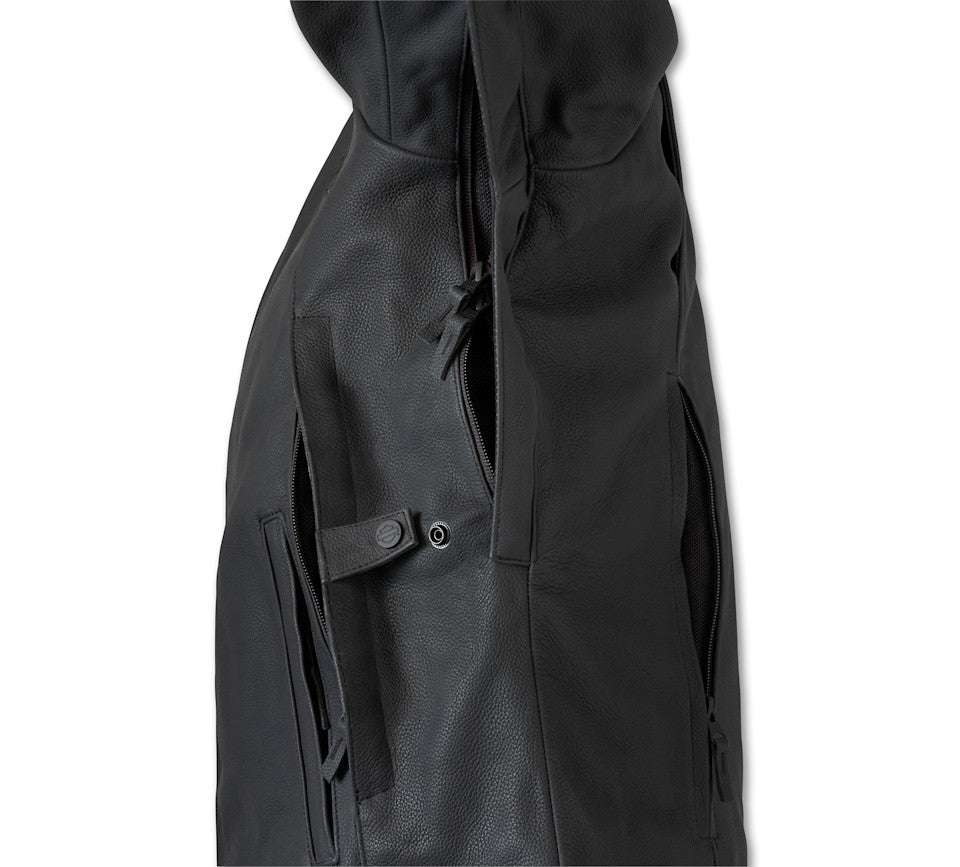 Men's Paradigm Triple Vent System™ 2.0 Leather Jacket - Black Beauty