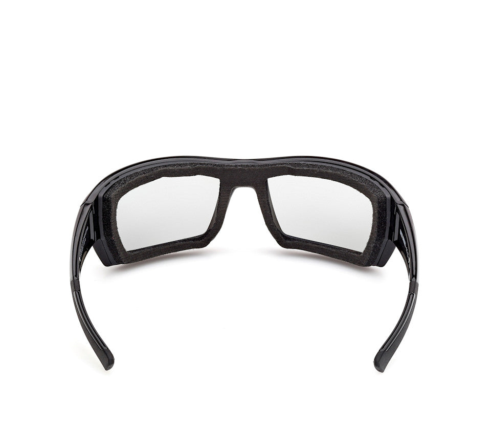 JUNEAU L/A SMK POLAR COLOR ENHANCE W/SHINY BLK FRAME, HYDROPHOBIC, A/F, UV4000