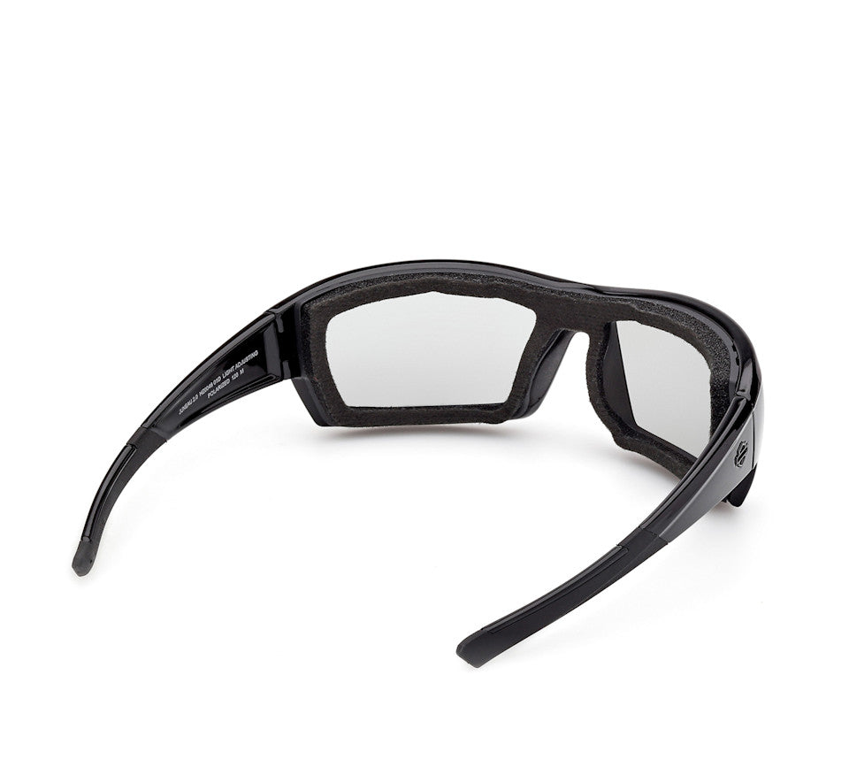 JUNEAU L/A SMK POLAR COLOR ENHANCE W/SHINY BLK FRAME, HYDROPHOBIC, A/F, UV4000