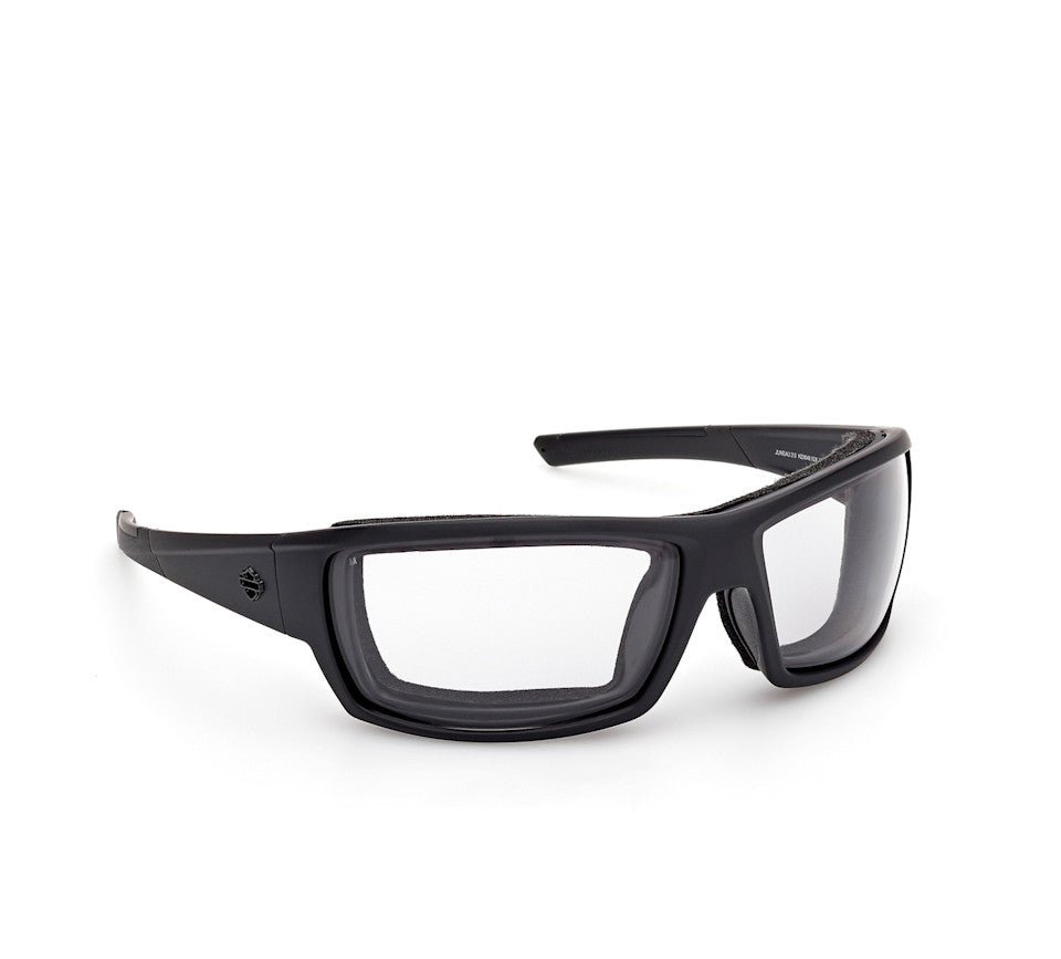 JUNEAU CLR L/A W/MATTE BLK FRAME,A/F, UV400