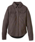 Women's Operative Riding Shirt Jacket, Black Olive