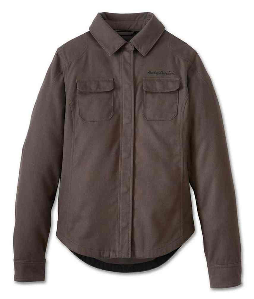 Women's Operative Riding Shirt Jacket, Black Olive