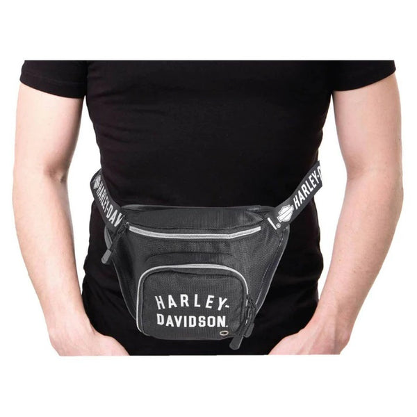 Belt Bag, Black/White
