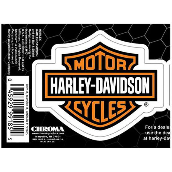 H-D B&S 2 PCE-DECAL