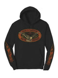 Motor Flames Black Hoodie