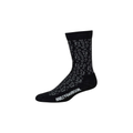 Women's 1 Pair Pack Cheetah Print Moisture Wicking Crew Riding Socks