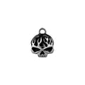 Skull Black Flame Ride Bell