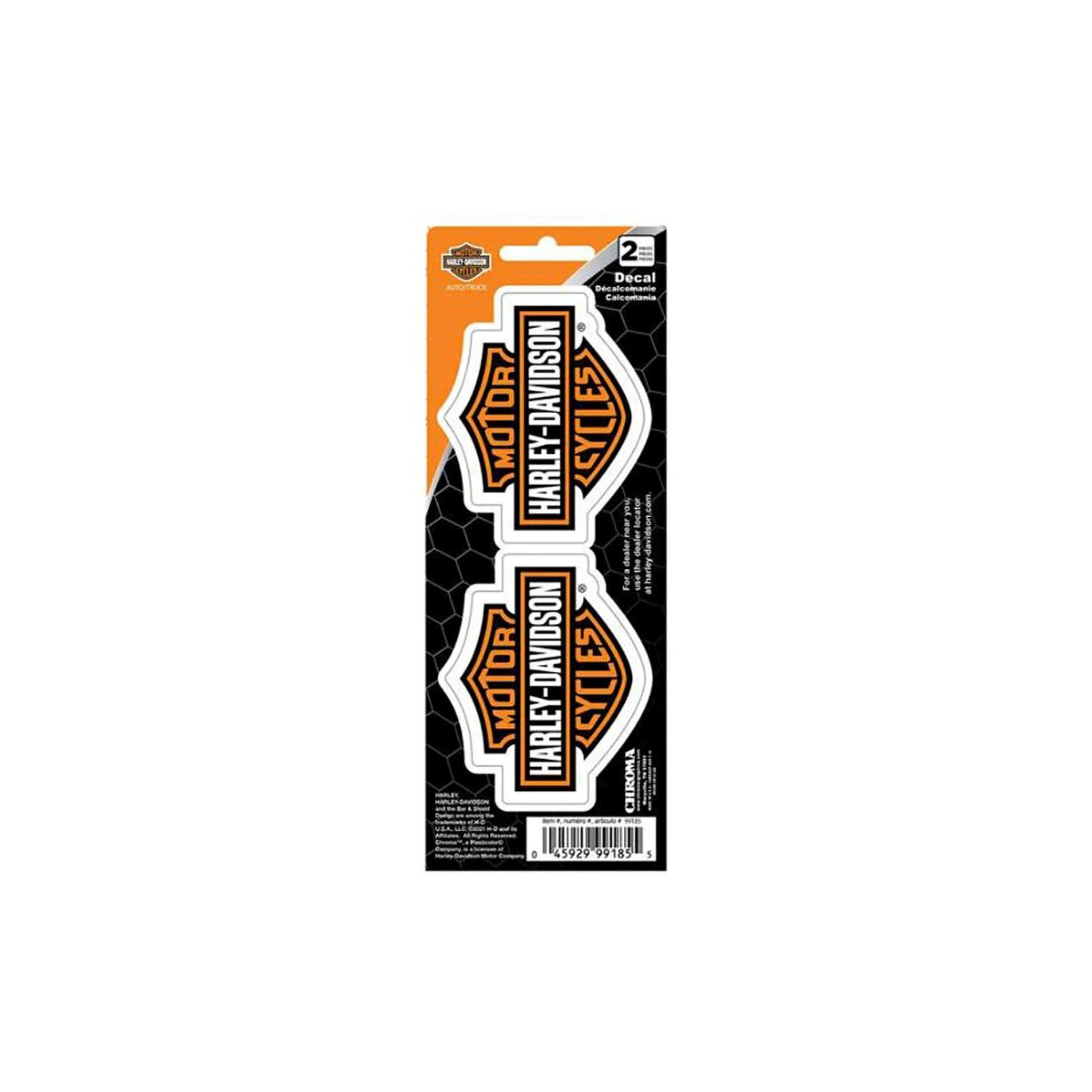 H-D B&S 2 PCE-DECAL