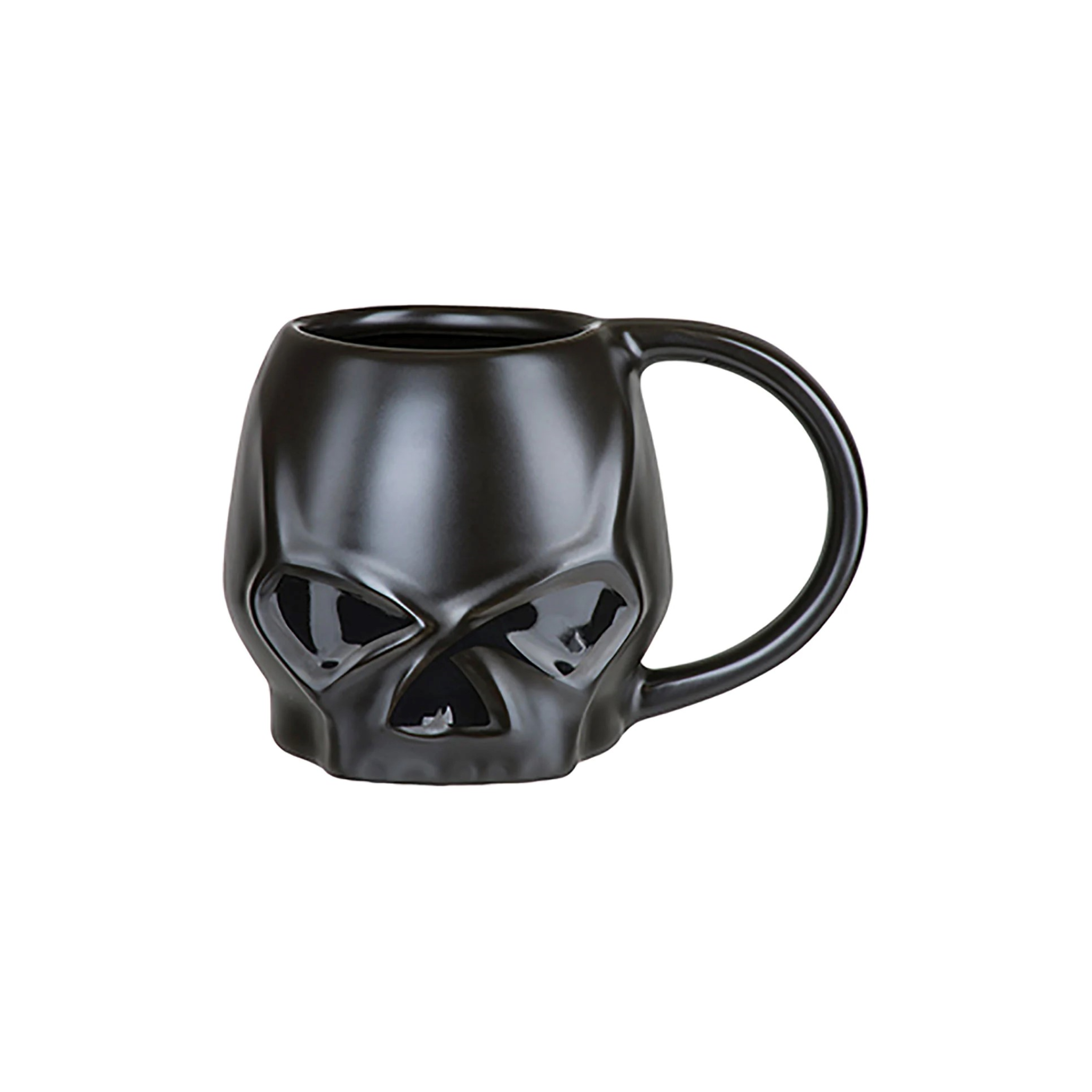 H-D Sculpted Skull Mug