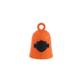 Bar & Shield Logo Ride Bell, Orange & Black