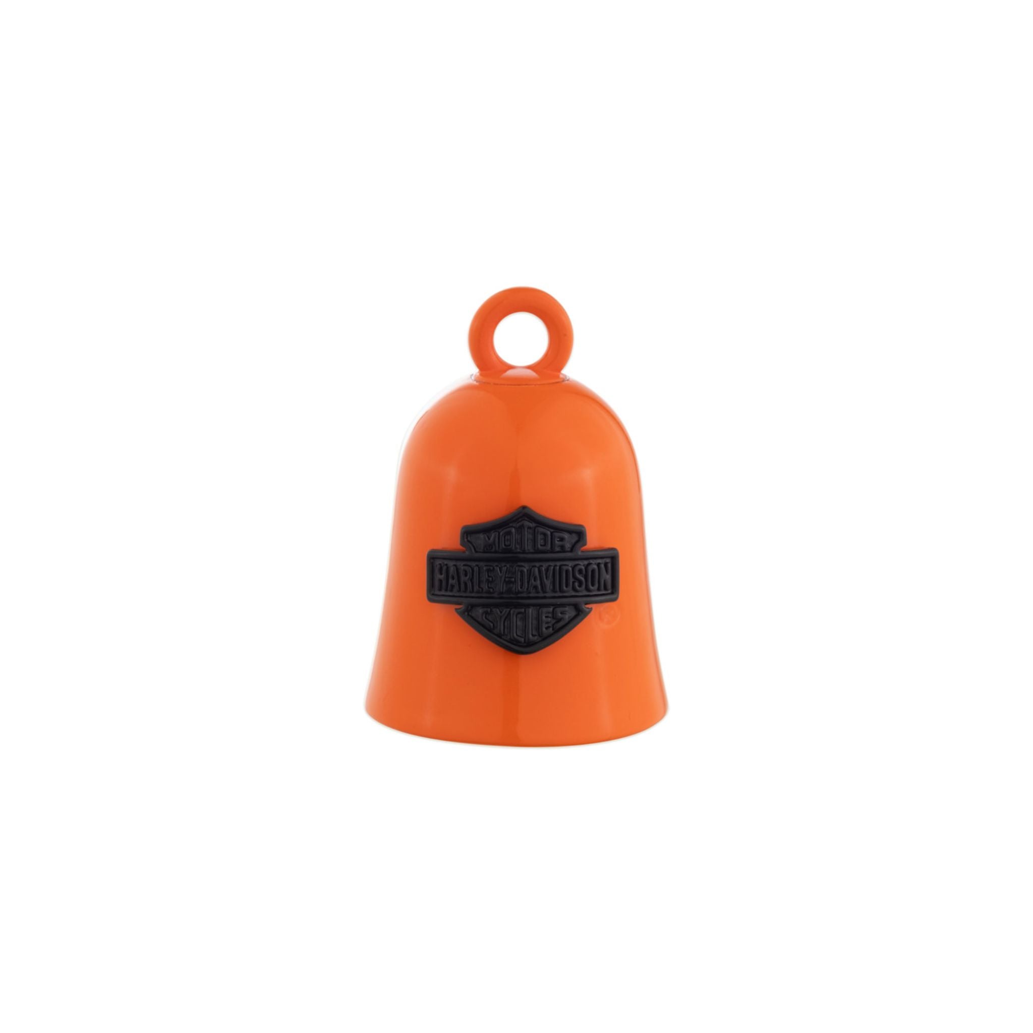 Bar & Shield Logo Ride Bell, Orange & Black