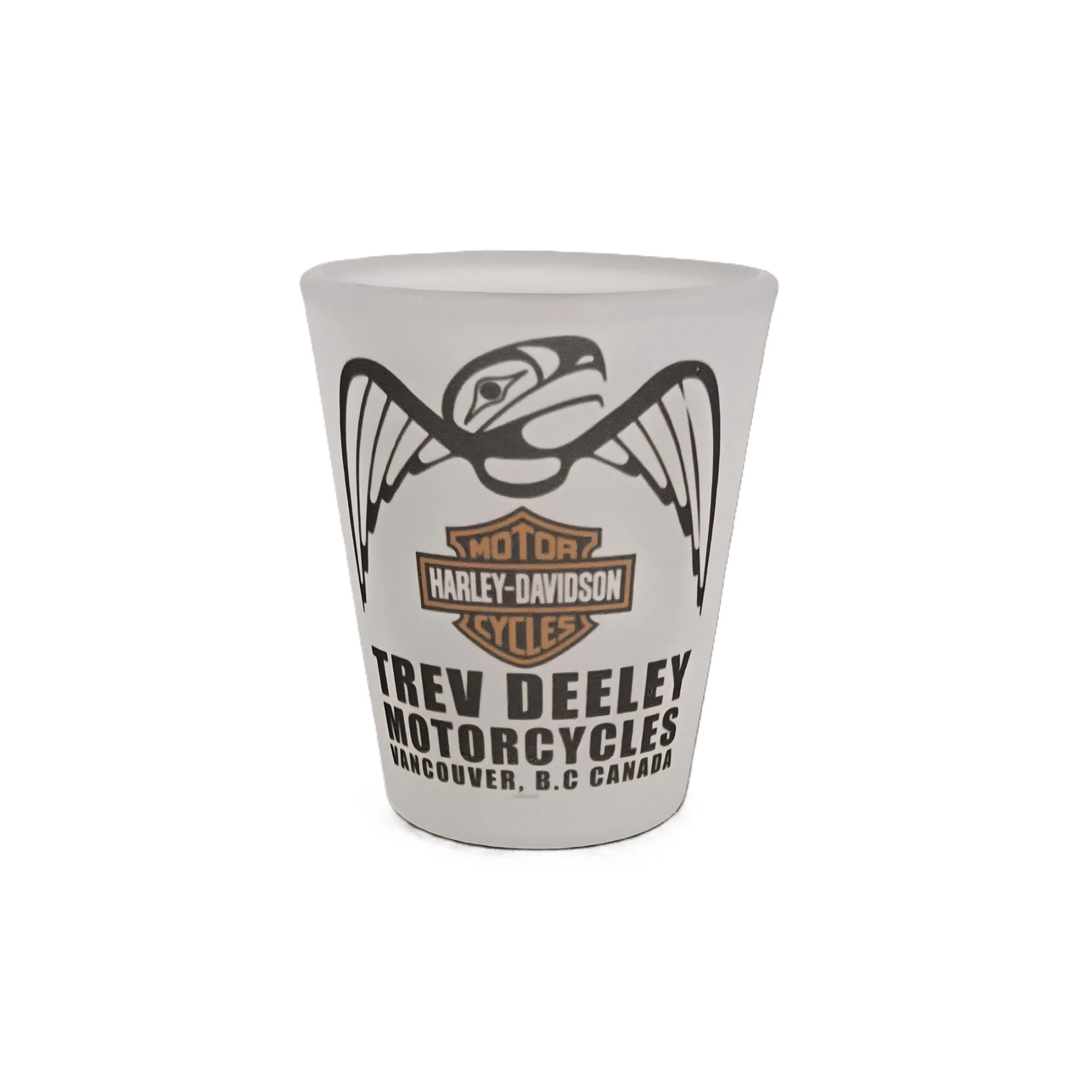 TREV DEELEY FROSTED SHORT SHOT GLASS