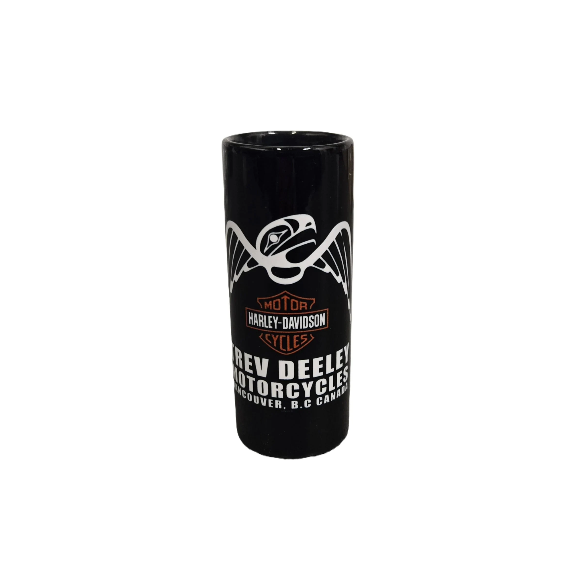 Trev Deeley Black Tall Shot Glass