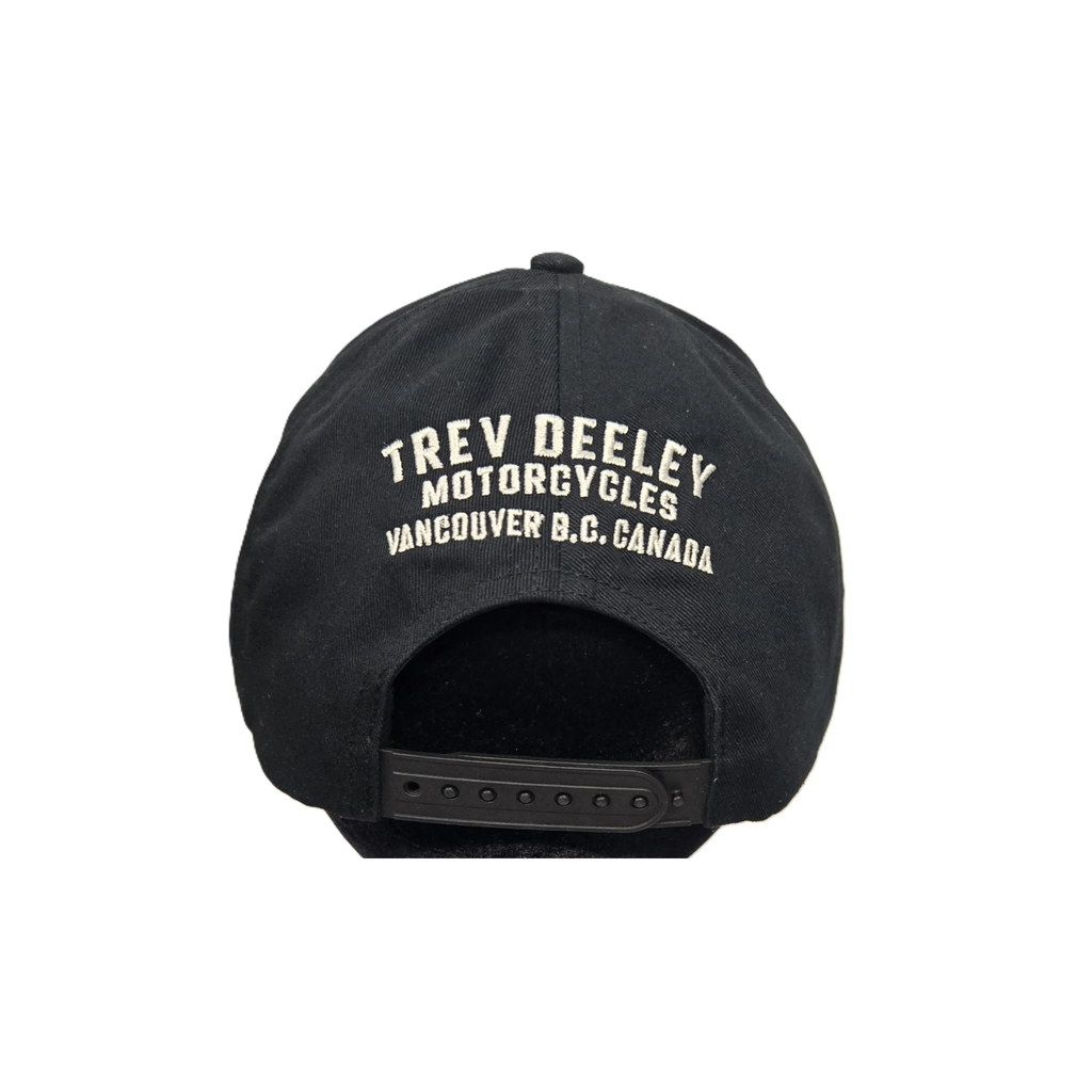 VALIN BLK SNAPBACK CAP W/ B&S