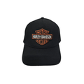 VALIN BLK SNAPBACK CAP W/ B&S