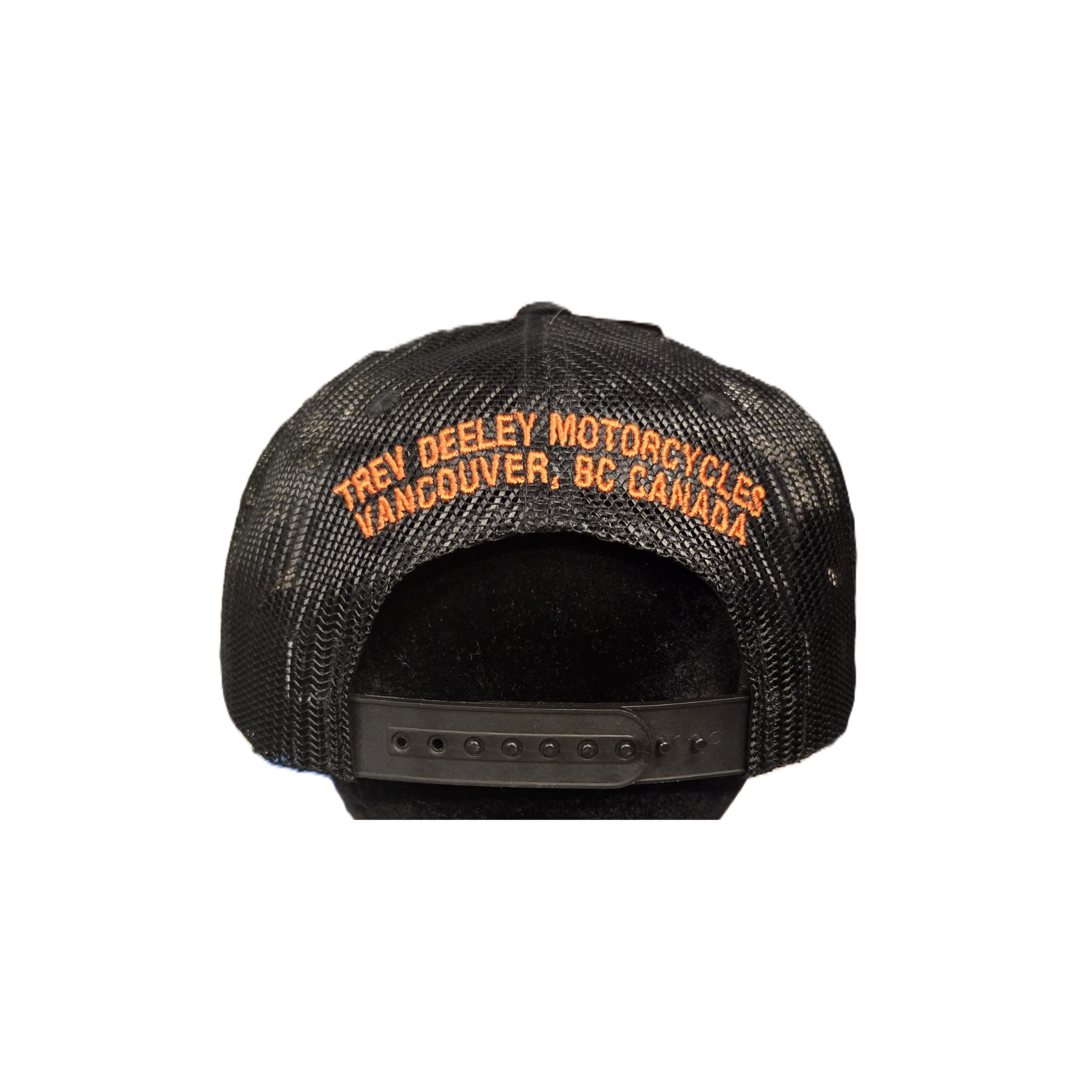 GRUNGE WHT/BLK CAP