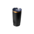 Harley-Davidson® Embossed H-D Travel Mug – Black Stainless Steel, 20 oz.