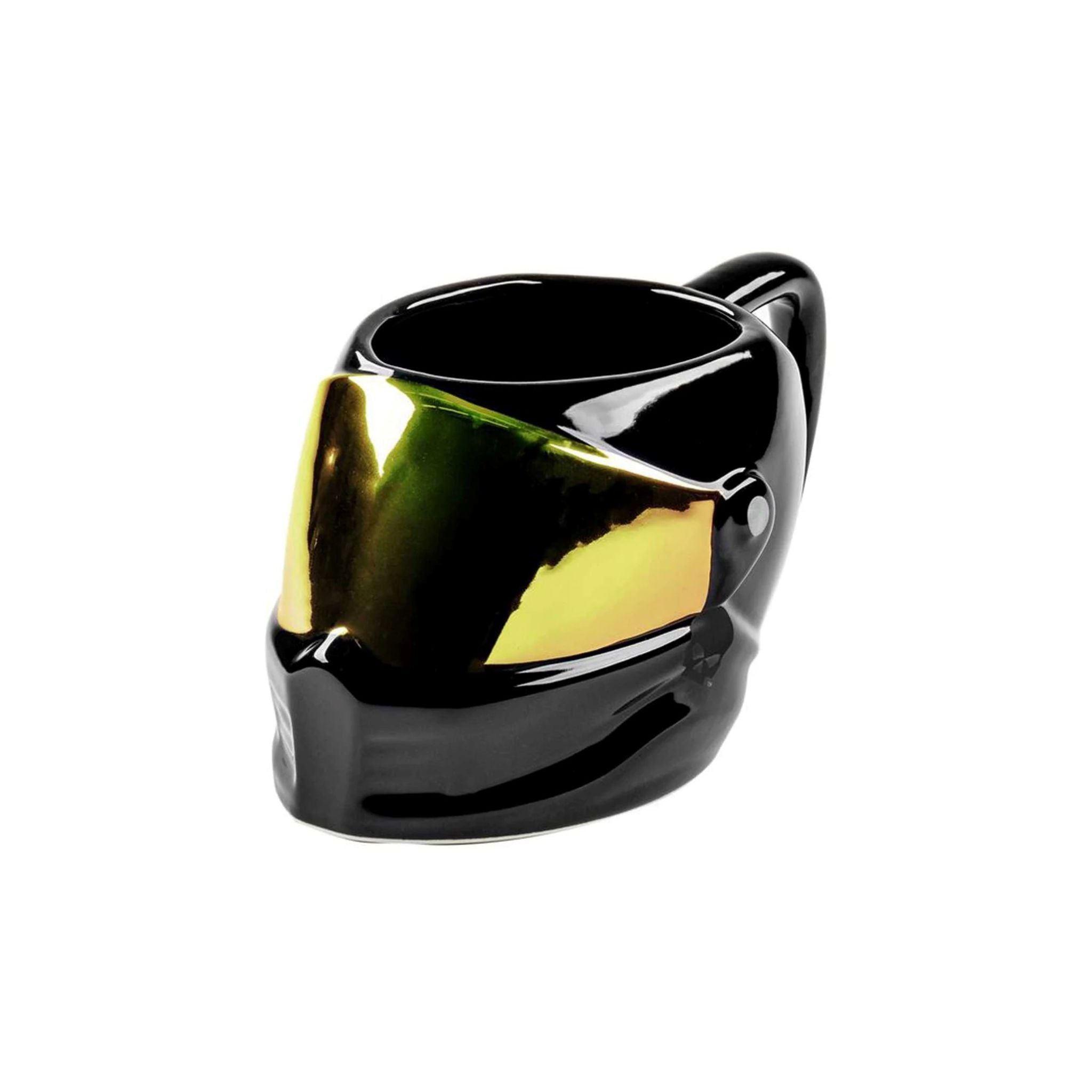 Harley-Davidson® 24 oz. Sculpted Helmet Ceramic Coffee Mug, Gloss Black