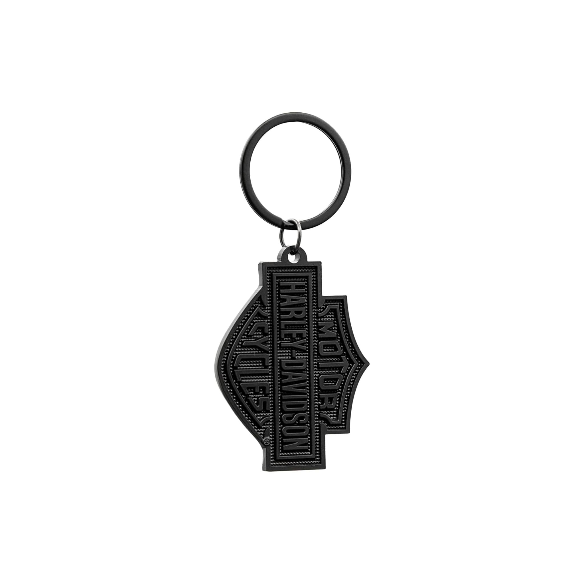 B&S KNURLED PATTERN KEYCHAIN