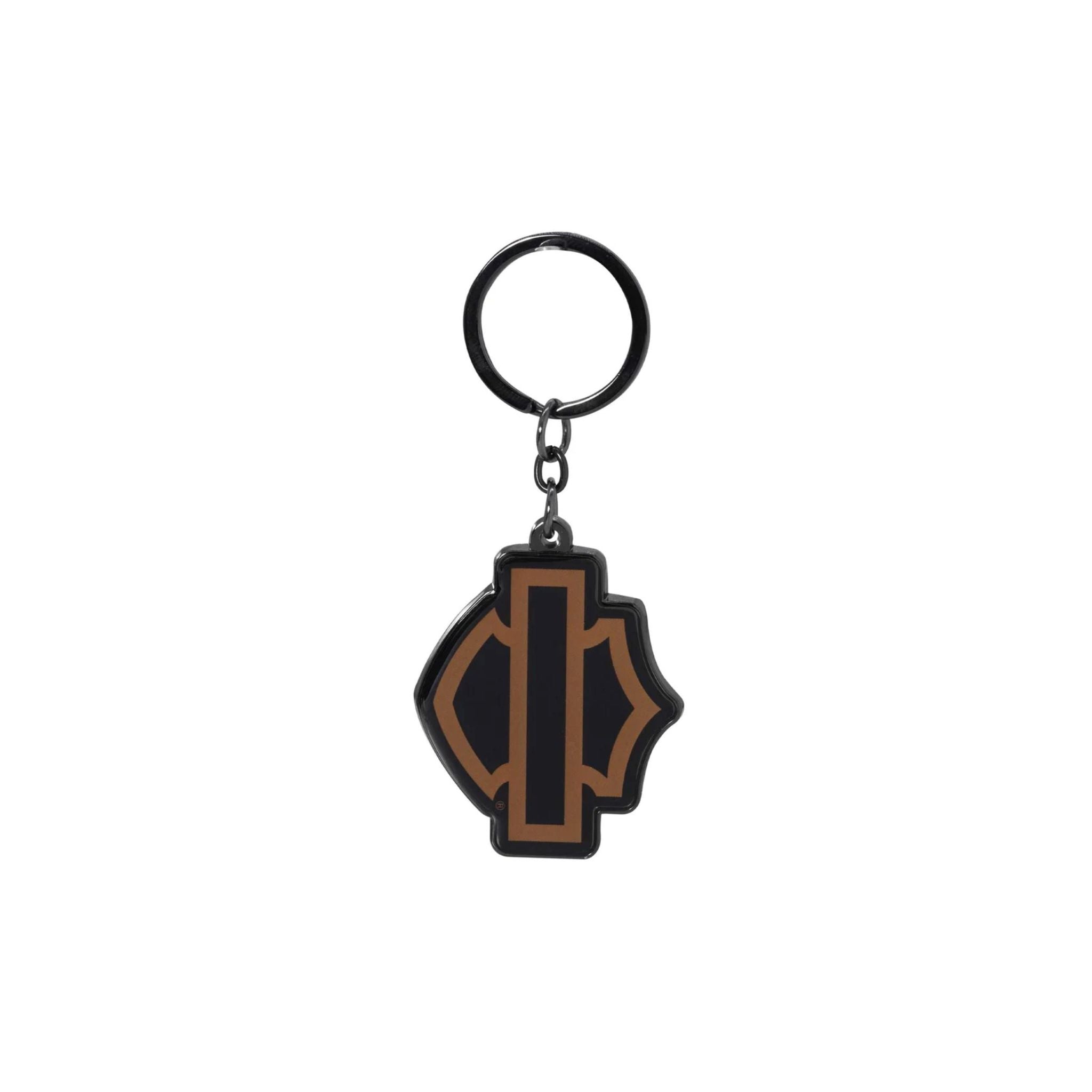 ORANGE SILHOUETTE B&S KEYCHAIN