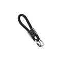 Willie G Skull Logo Vinyl Braided Strap Key Chain - Black