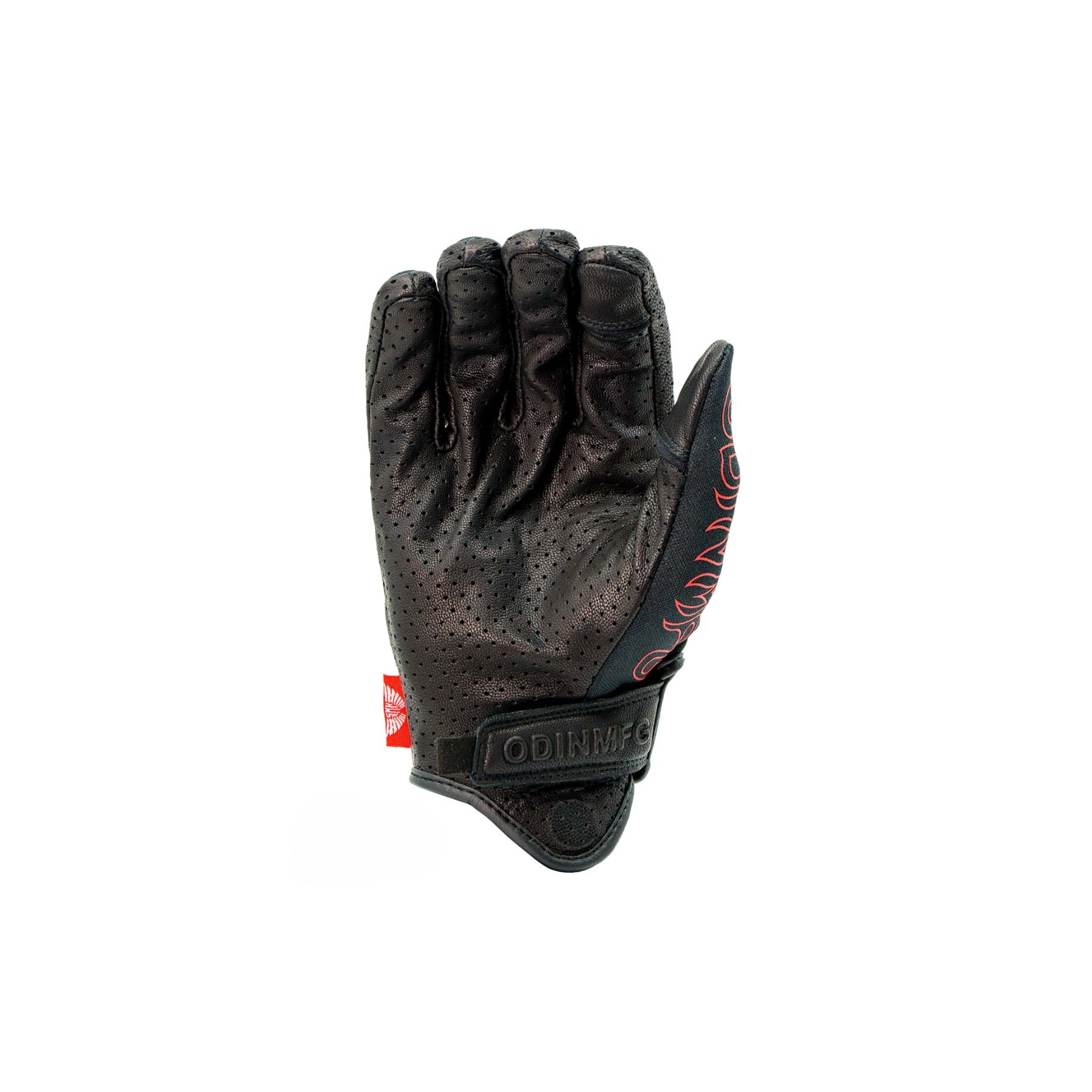Combustion SMX Gloves - Red Pinstripe Flame