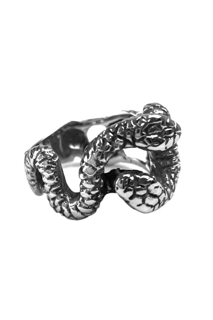 Double Headed Snake Ring