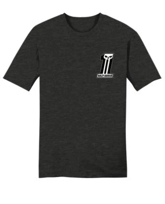 Left Chest #1 Grey T