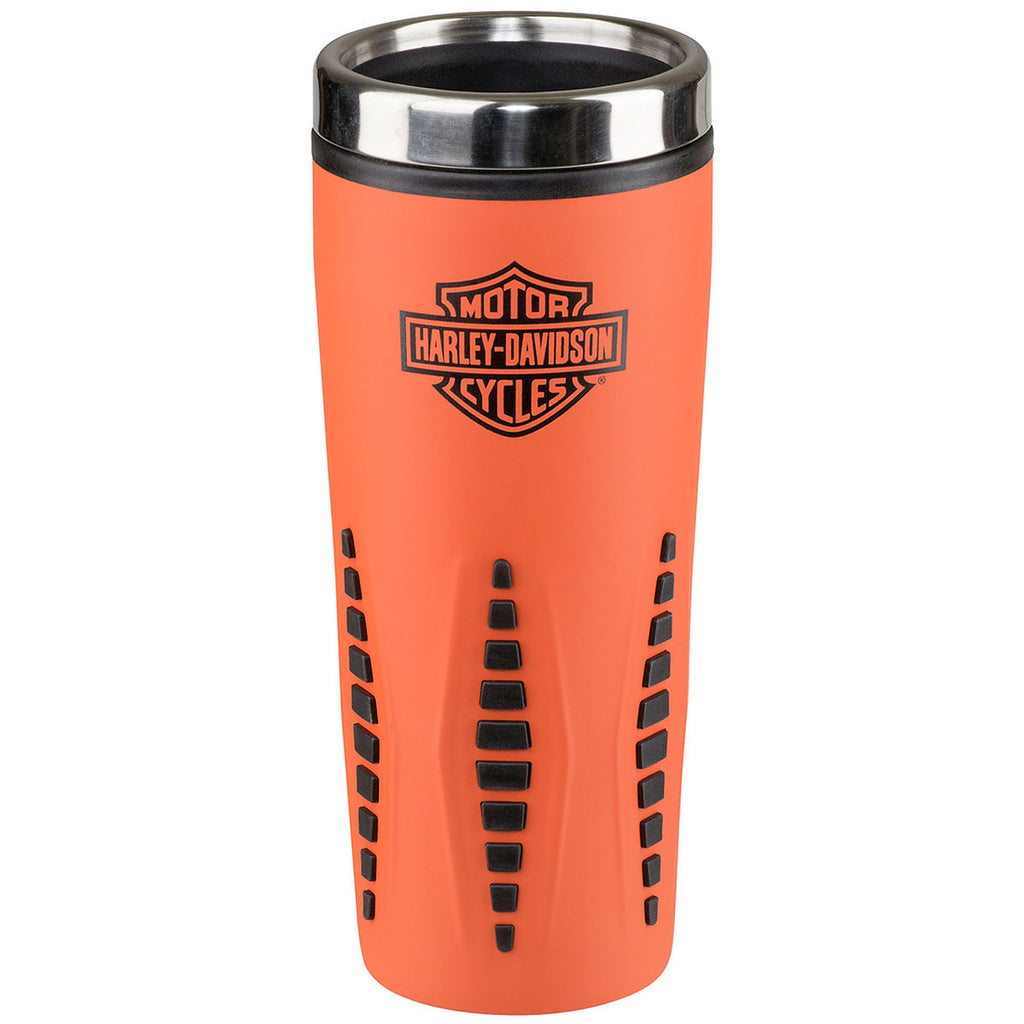 H-D Bar & Shield Orange Travel Mug