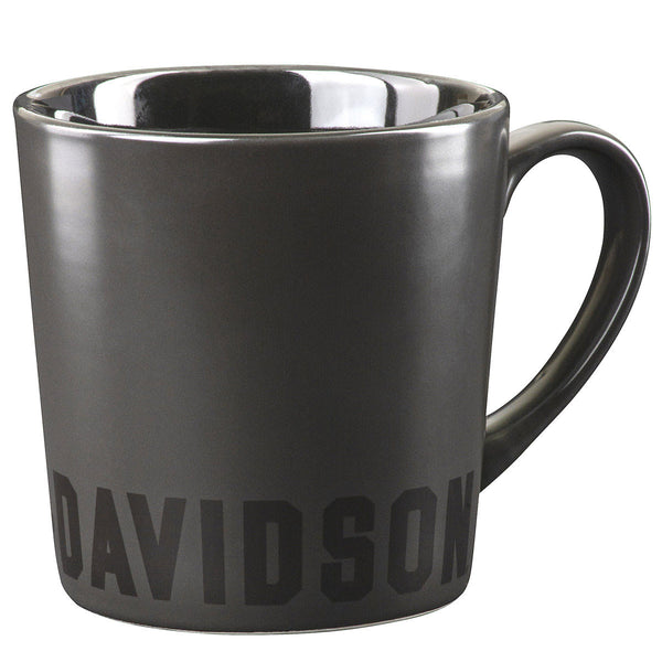H-D Matte Black Mug