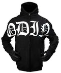 Heathen Zip Up Hoodie