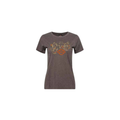 Women's Huntress Grey Poly Blend T