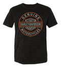 Oil Round Black Mineral Wash T