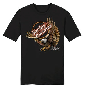 Oval Eagle Black T