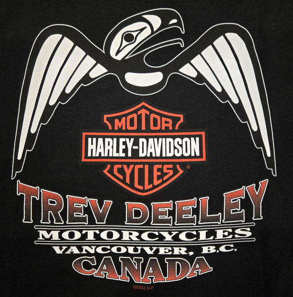Oval Eagle Black T