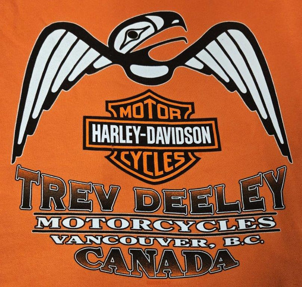 Men's Reaper Fire Orange Hoodie