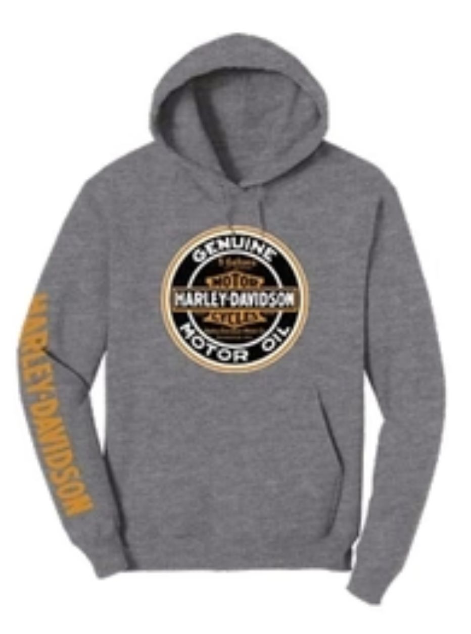 Motor Oil Grey Hoodie