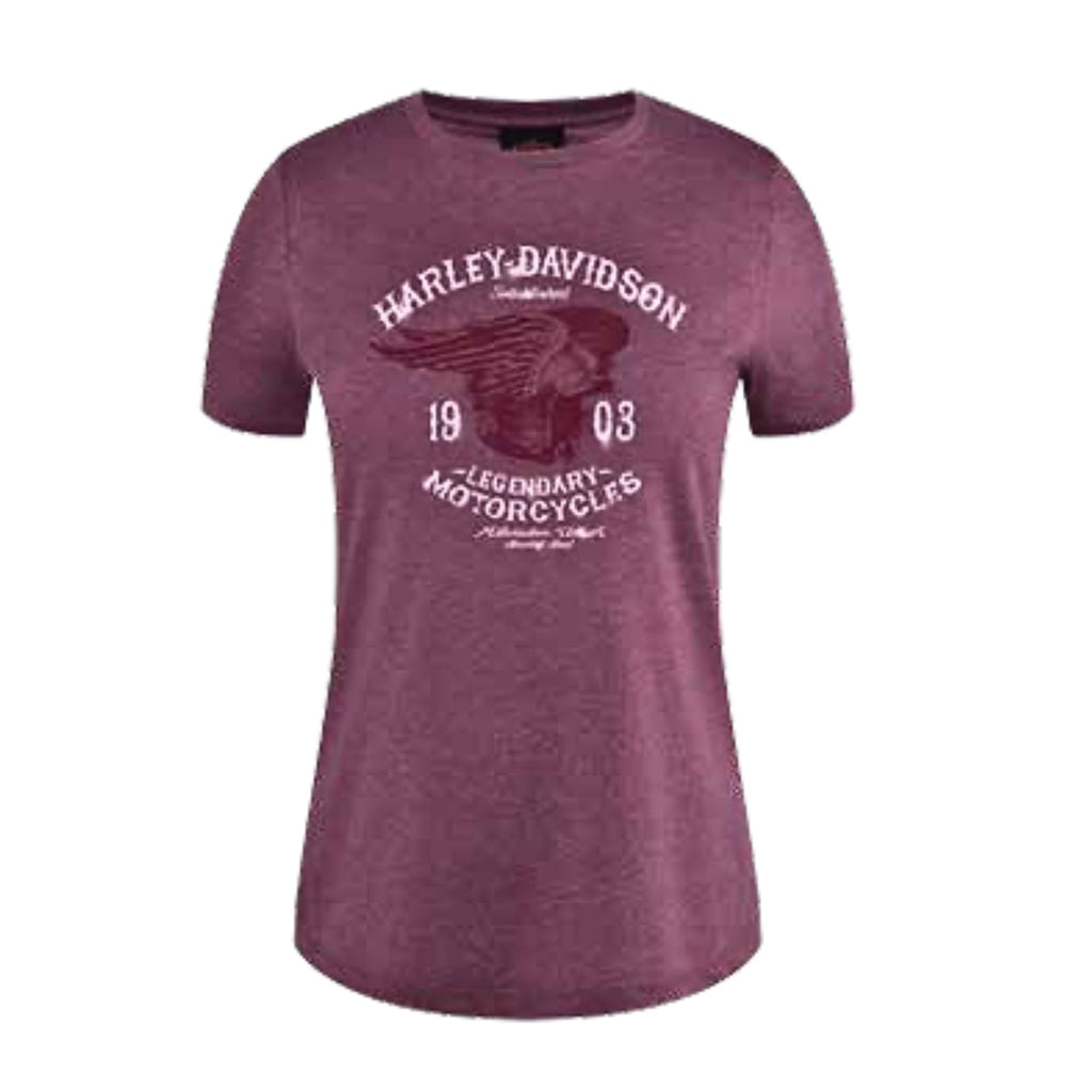 Women's Soul Ride Heather Maroon T