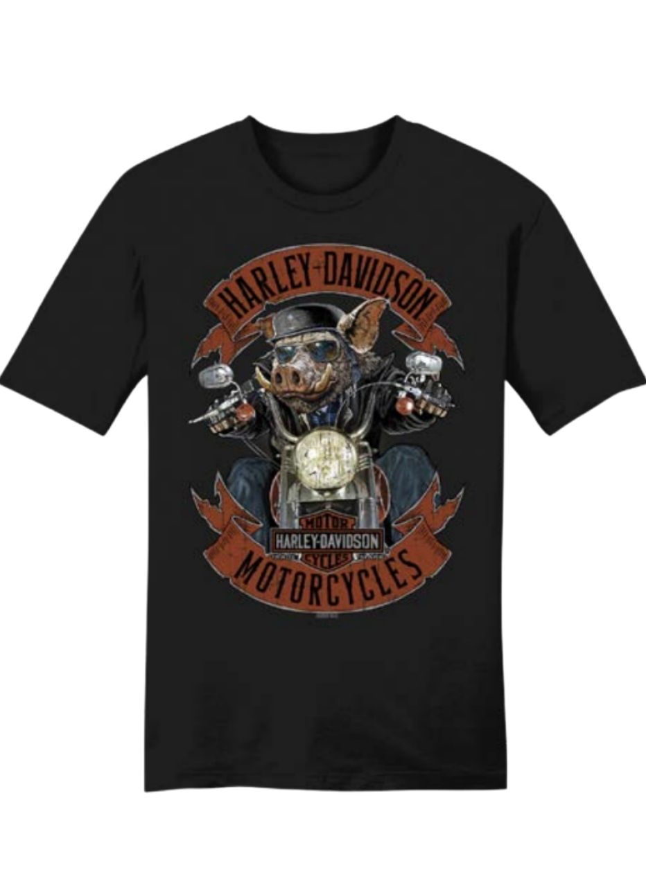 Hawg Wild Black T
