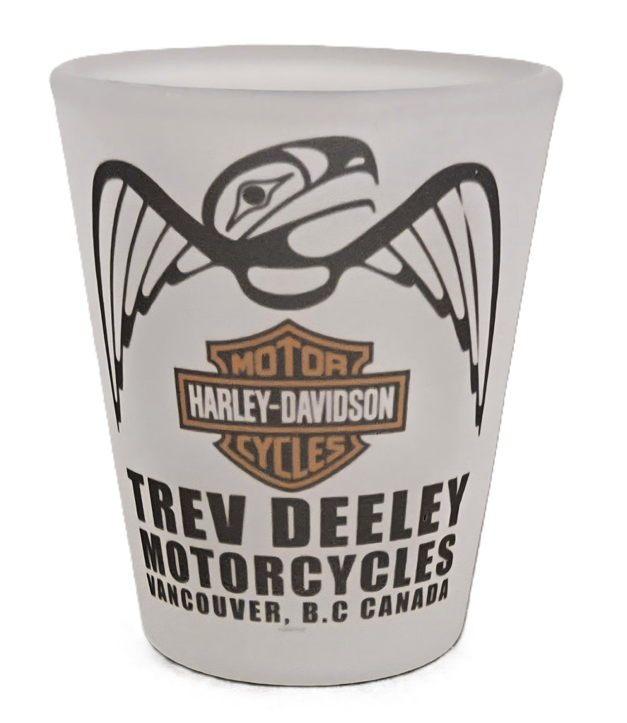 TREV DEELEY FROSTED SHORT SHOT GLASS